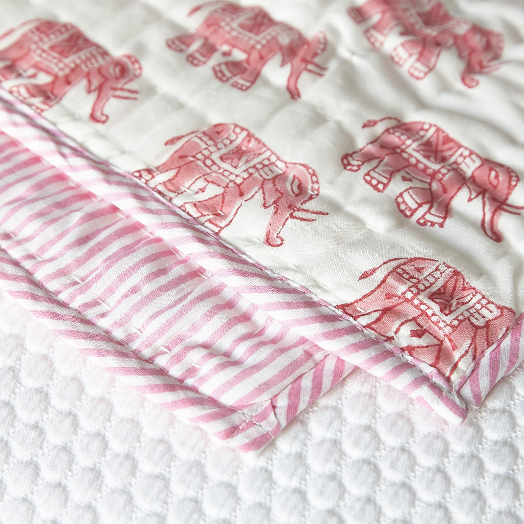 Pottery barn elephant bedding best sale